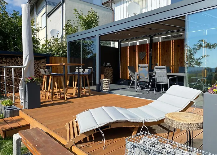 Lejlighed Lina's - Zwei Moderne Fewos Mit Sauna Im Haus Und Fantastischem Ausblick
