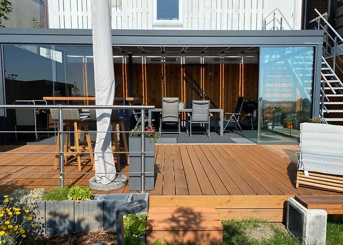 Lina's - Zwei Moderne Fewos Mit Sauna Im Haus Und Fantastischem Ausblick Lägenhet *