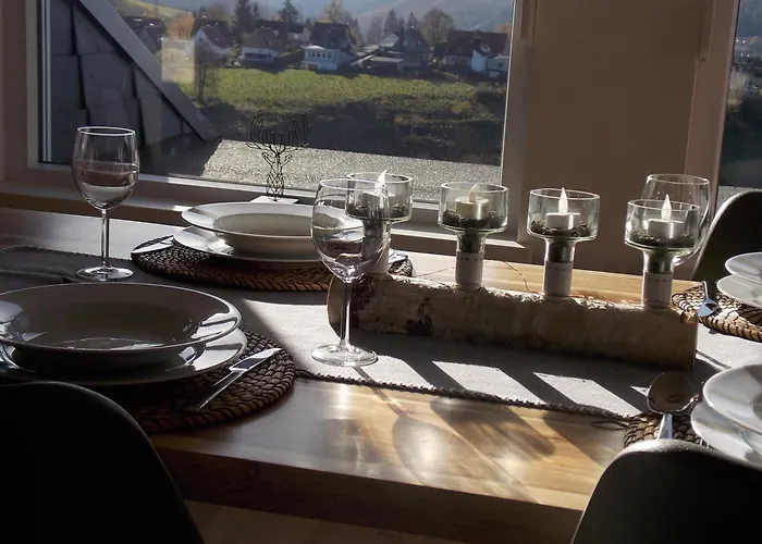 Lejlighed Lina's - Zwei Moderne Fewos Mit Sauna Im Haus Und Fantastischem Ausblick