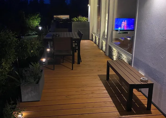 Lägenhet Lina's - Zwei Moderne Fewos Mit Sauna Im Haus Und Fantastischem Ausblick *